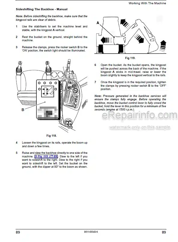 Photo 5 - JCB Dieselmax Service Manual Mechanical Engine