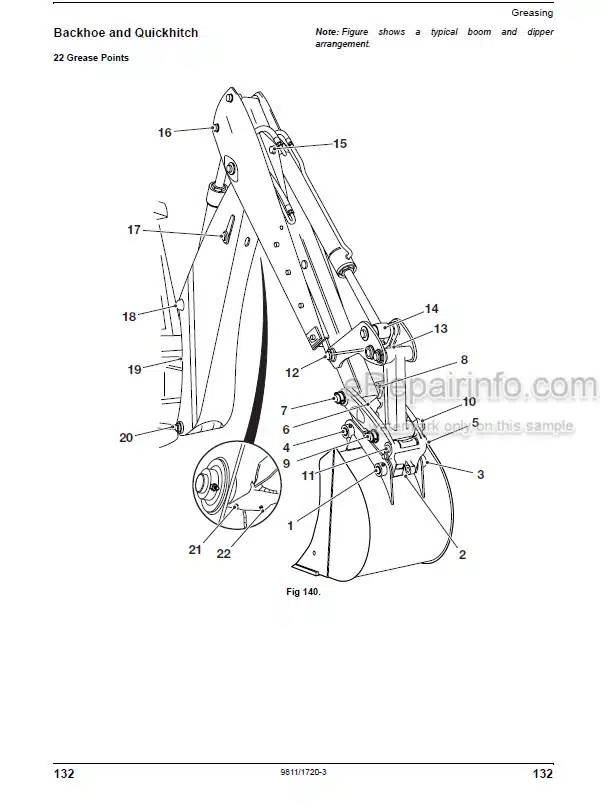 Photo 5 - JCB 3CX 4CX Operators Manual Backhoe Loader 9811-1720