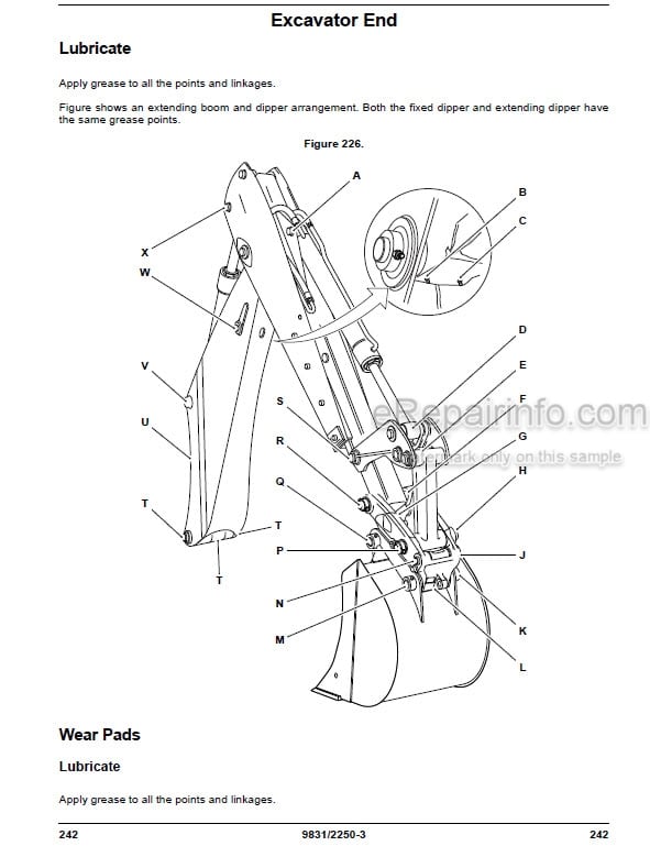 Photo 5 - JCB 3CX 4CX Operators Manual Backhoe Loader 9831-2250