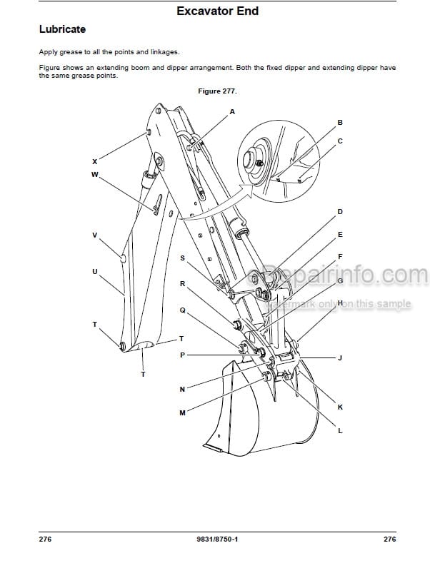 Photo 5 - JCB 3CX 4CX Operators Manual Backhoe Loader 9831-8750