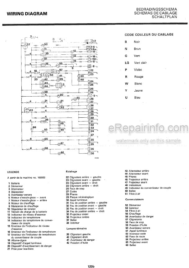 Photo 5 - JCB 3C 3D MK III Operators Manual Backhoe Loader 9801-3600S