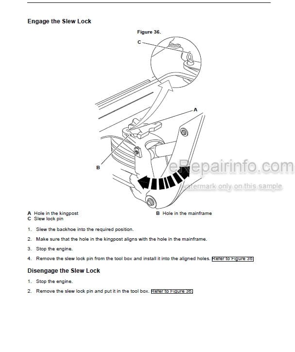 Photo 3 - JCB 3DX 4DX Super Xtra Operators Manual Backhoe Loader 9831-5800
