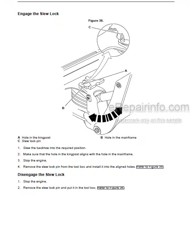 Photo 3 - JCB 3DX 4DX Super Xtra Operators Manual Backhoe Loader 9831-5800