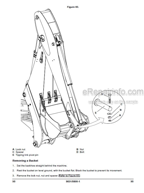 Photo 1 - JCB 3DX 4DX Super Xtra Operators Manual Backhoe Loader 9831-5800