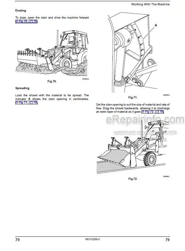 Photo 2 - JCB 3DX 4DX Xtra Super EcoMax Engine Operators Manual Backhoe Loader 9831-2200-2