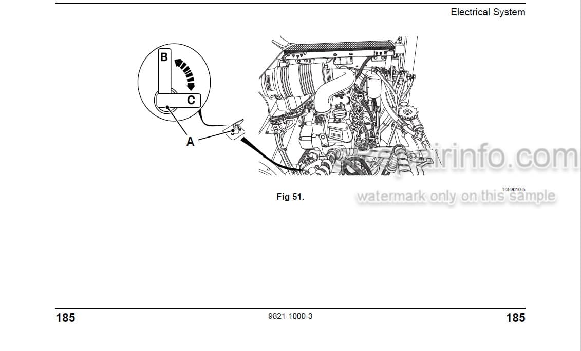 Photo 5 - JCB 403 Operators Manual Wheel Loader 9821-1000