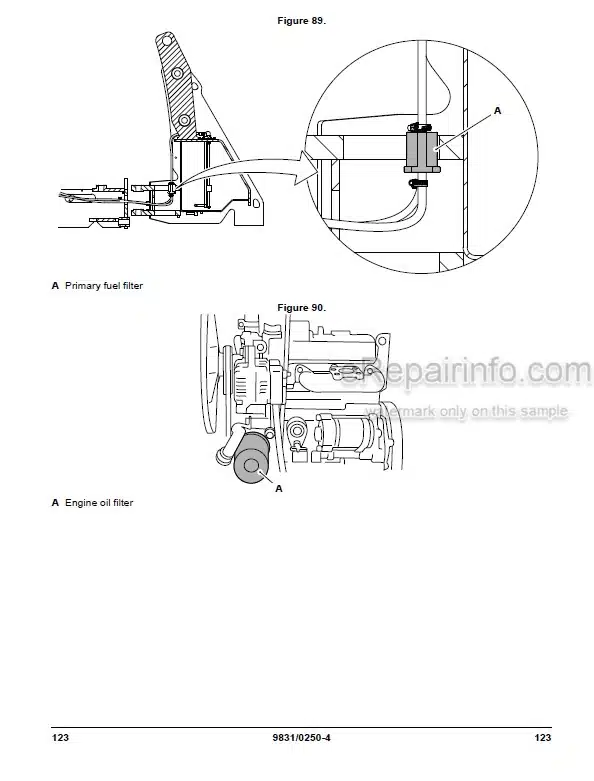 Photo 8 - JCB 403 Operators Manual Wheel Loader 9831-0250