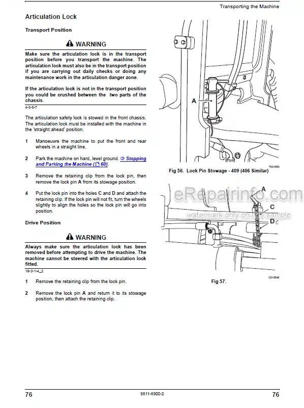 Photo 1 - JCB 406 409 Tier 3 Operators Manual Wheel Loader 9811-6900