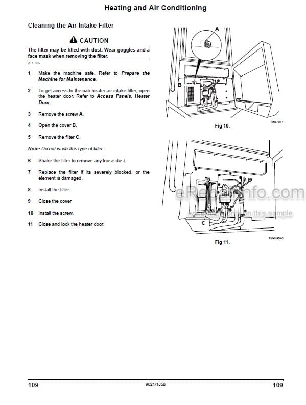 Photo 7 - JCB 422ZX Operators Manual Wheel Loader 9821-1850