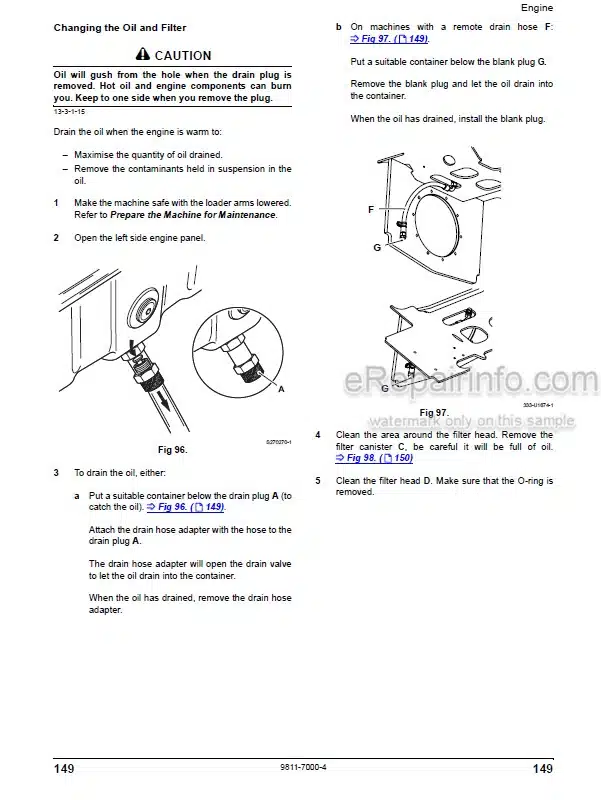 Photo 12 - JCB 426E 434S 436E 456E Tier 3 Operators Manual Wheel Loader 9811-7000