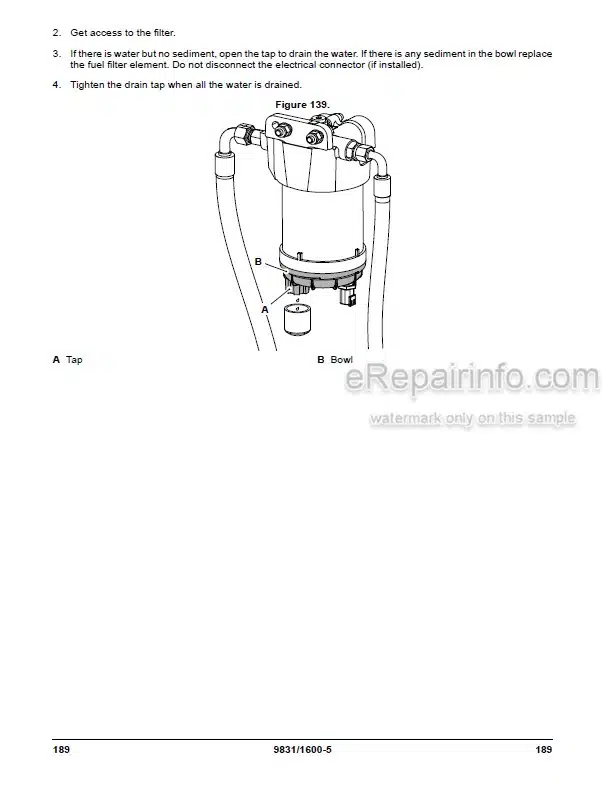 Photo 9 - JCB 427 435S 437 Operators Manual Wheel Loader 9831-1600
