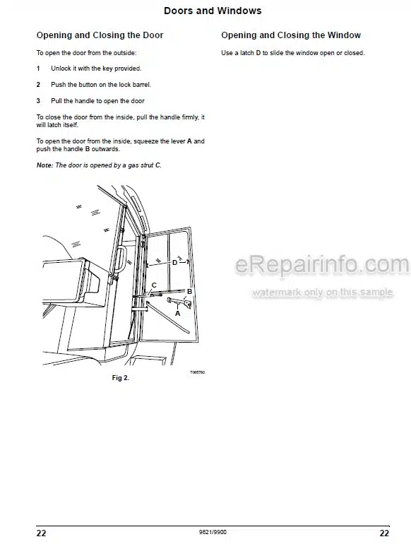 Photo 3 - JCB 430ZX Plus BSIII Operators Manual Wheel Loader 9821-9900