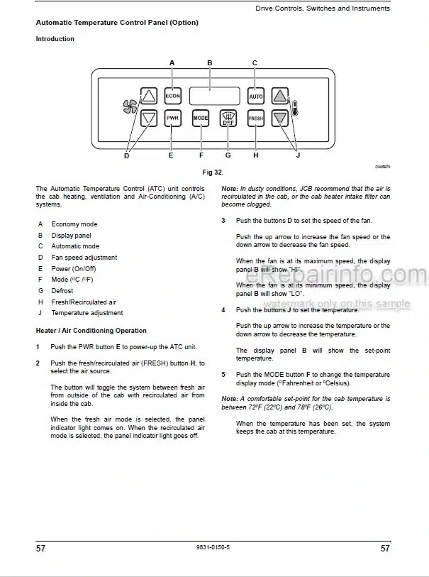 Photo 3 - JCB 455ZX 455ZX BSIII Tier II Operators Manual Wheel Loader 9831-0150-5