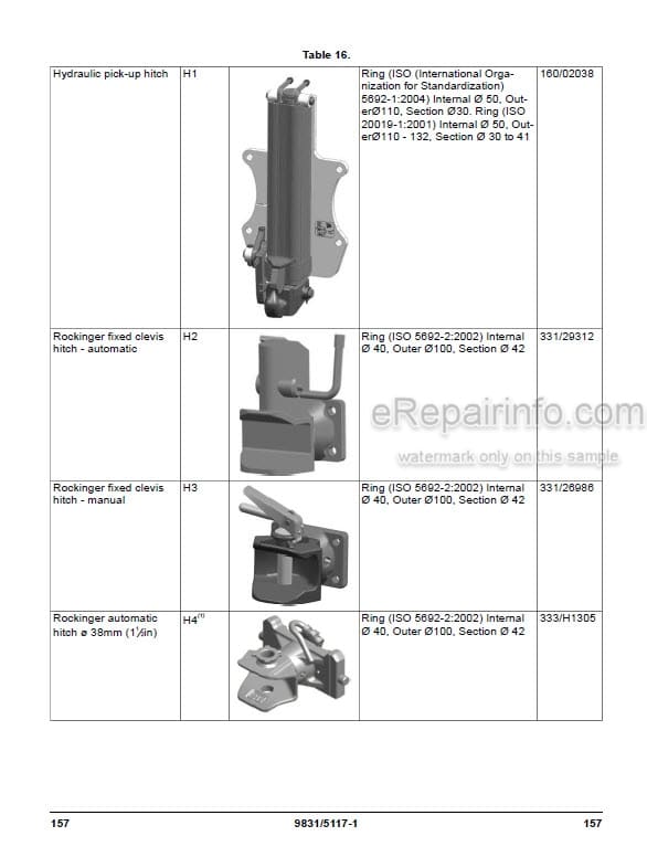 Photo 5 - JCB 505-20 Loadall Operators Manual Telescopic Handler 9831-5117