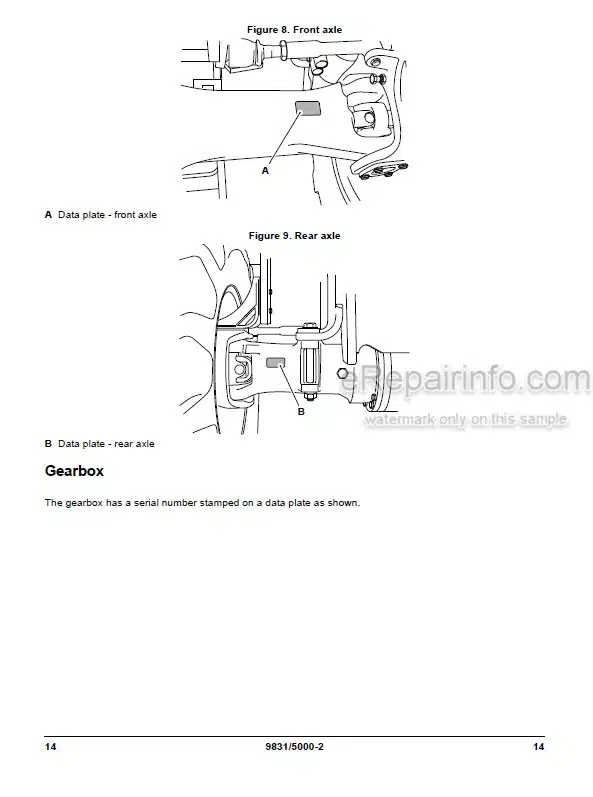 Photo 7 - JCB 505-20 Loadall Operators Manual Telescopic Handler 9831-5117