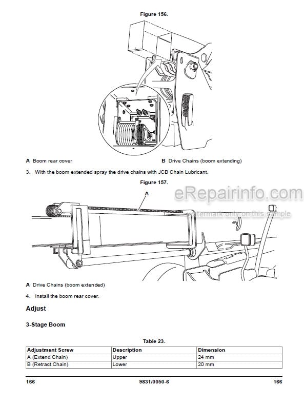 Photo 5 - JCB 506-36 507-42 509-42 510-42 510-56 512-56 514-56 Loadall Operators Manual Telescopic Handler 9831-0050