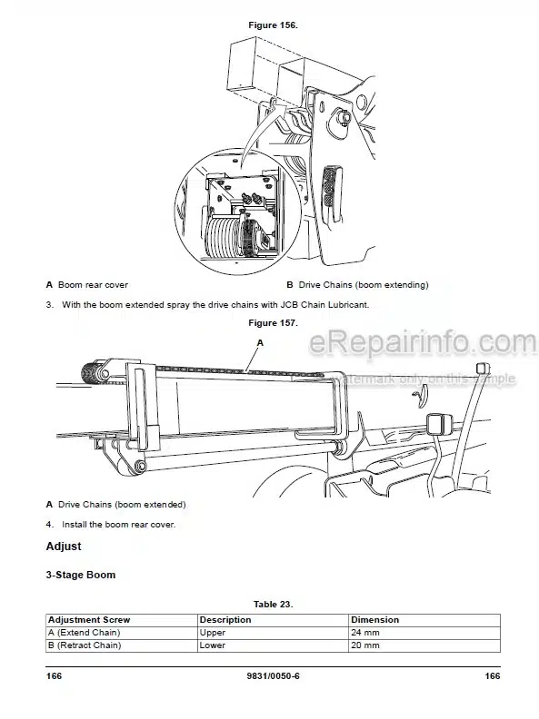 Photo 5 - JCB 506-36 507-42 509-42 510-42 510-56 512-56 514-56 Loadall Operators Manual Telescopic Handler 9831-0050