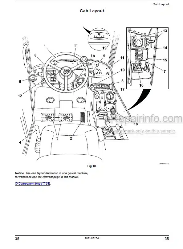 Photo 5 - JCB 506-36 507-42 509-42 510-56 512-56 514-56 Loadall Tier 4 Operators Manual Telescopic Handler 9821-6717