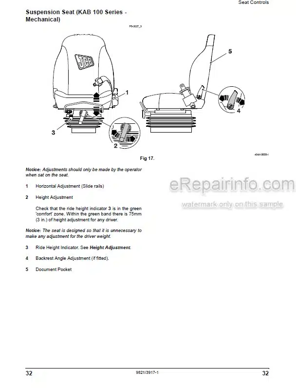 Photo 2 - JCB 506-36 507-42 509-42 510-56 512-56 514-56 Tier 3 Loadall Operators Manual Telescopic Handler 9821-3917