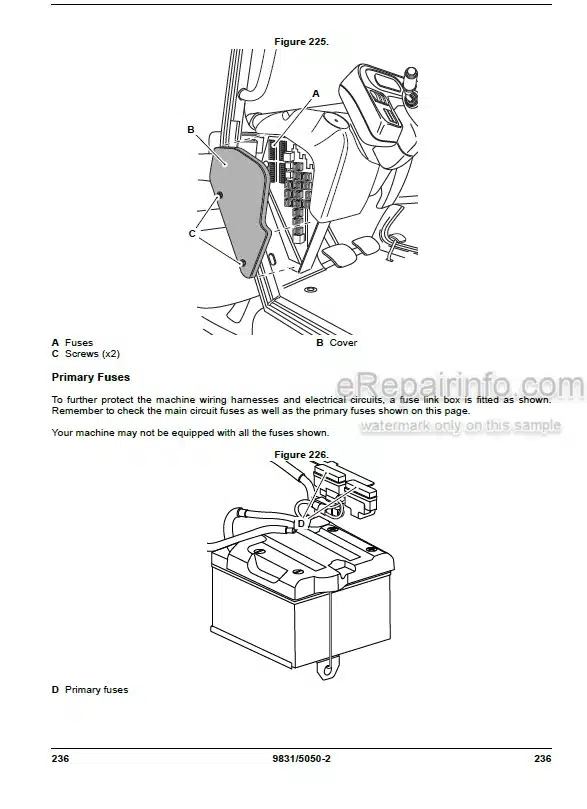 Photo 6 - JCB 515-40 Loadall Operators Manual Telescopic Handler 9821-0600