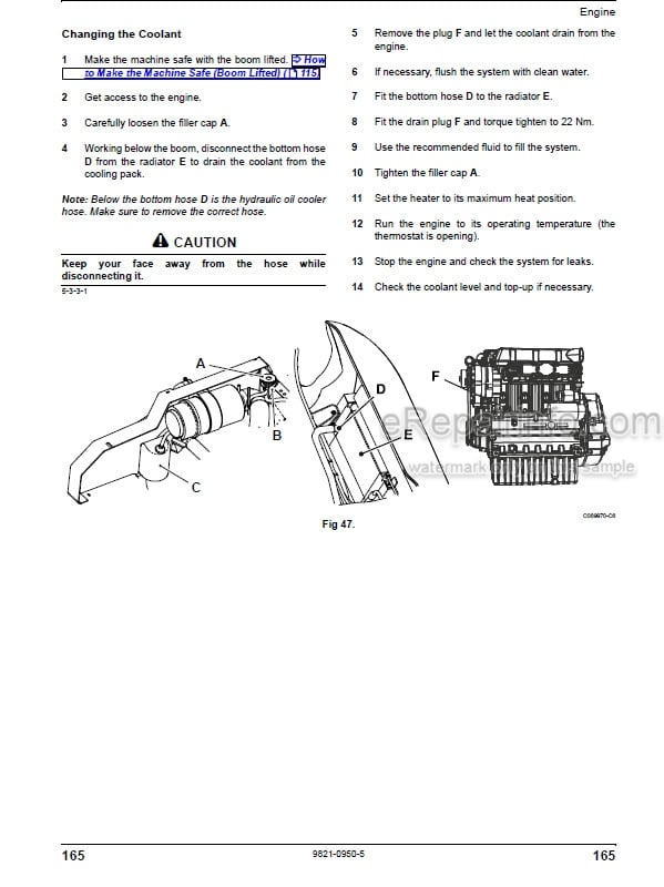 Photo 5 - JCB 515-40 Loadall Operators Manual Telescopic Handler 9821-0950-5