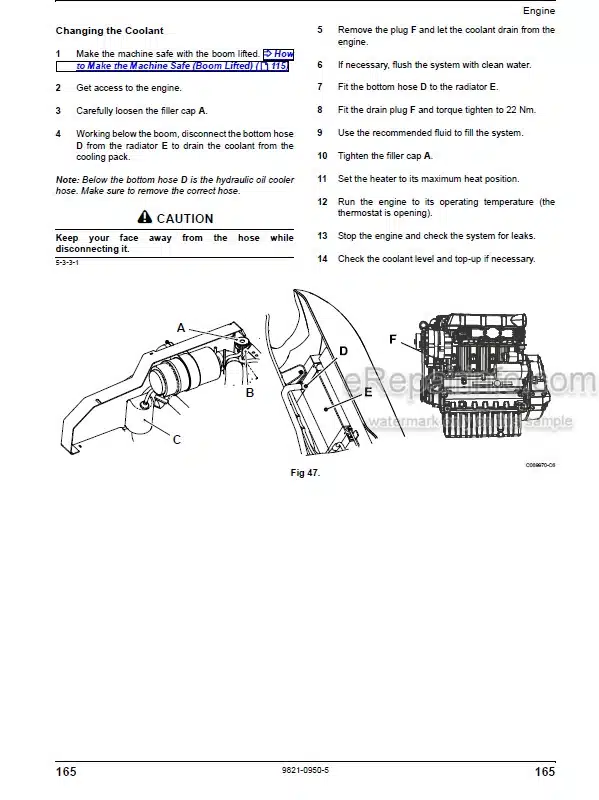 Photo 5 - JCB 515-40 Loadall Operators Manual Telescopic Handler 9821-0950-5