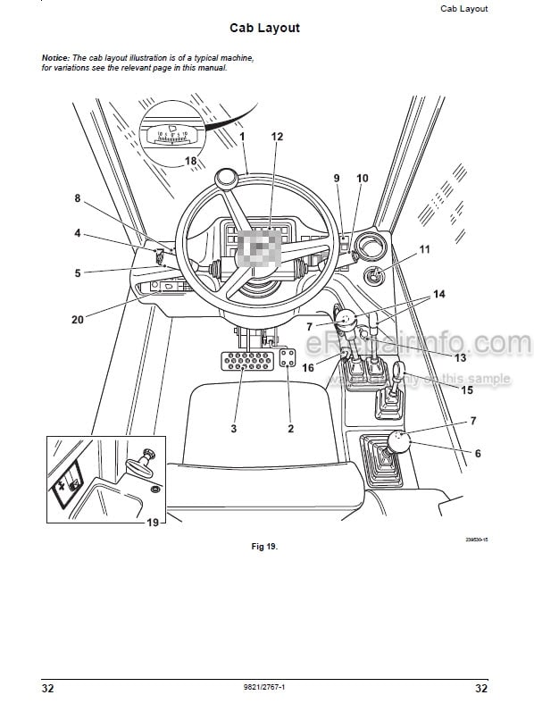 Photo 5 - JCB 520-50 Loadall Operators Manual Telescopic Handler
