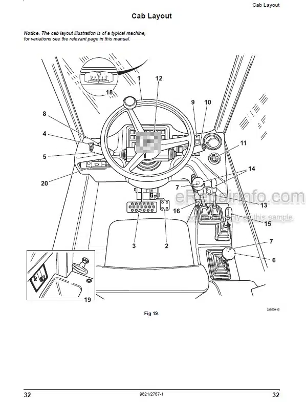 Photo 5 - JCB 520-50 Loadall Operators Manual Telescopic Handler