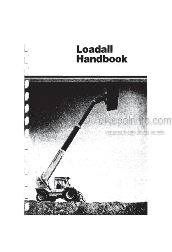 Photo 5 - JCB 520 Farm Special 520M 520-2 520-4 520-2HL 520 4HL 525M (France Only) 525B-2 525B-4 525B-2HL 525B-4HL 530В-2 530В-4 530B2HL 530B-4HL 540ВМ-2 540ВМ4 540В-2 540В-4 Loadall Handbook Telescopic Handler