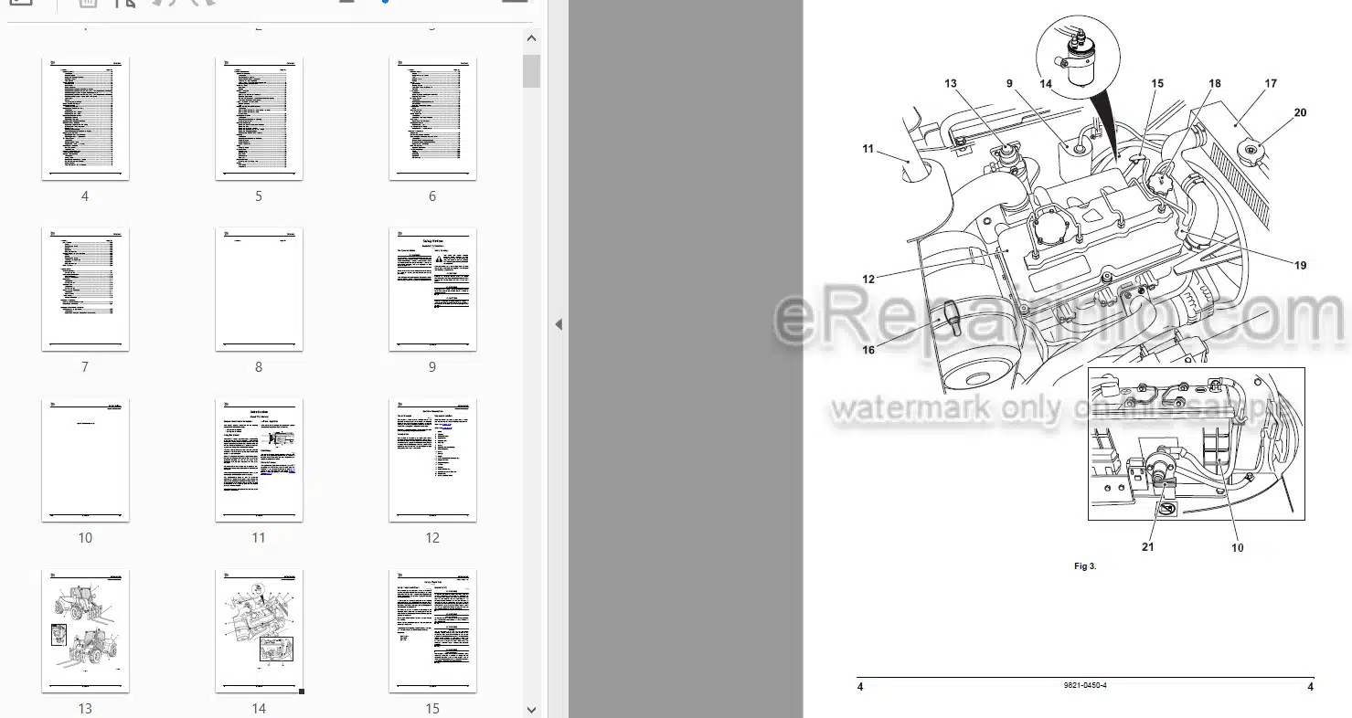 Photo 3 - JCB 524-50 527-55 Loadall Operators Manual Telescopic Handler