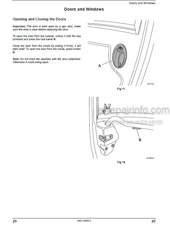 Photo 4 - JCB 524-50 527-55 Loadall Operators Manual Telescopic Handler