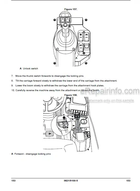 Photo 7 - JCB 531-70 533-105 535-95 535-125 HiViz 535-140 HiViz 536-60 536-70 540-170 541-70 Side Engine Loadall Operators Manual Telescopic Handler 9811-0435
