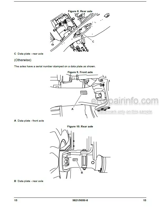 Photo 1 - JCB 526-56 531-70 533-105 535-95 535-V125 535-V140 536-60 536-70 536-70LP 540-140 540-170 540-200 540-V140 541-70 550-80 560-80 T4I Loadall Operators Manual Telescopic Handler 9821-9050