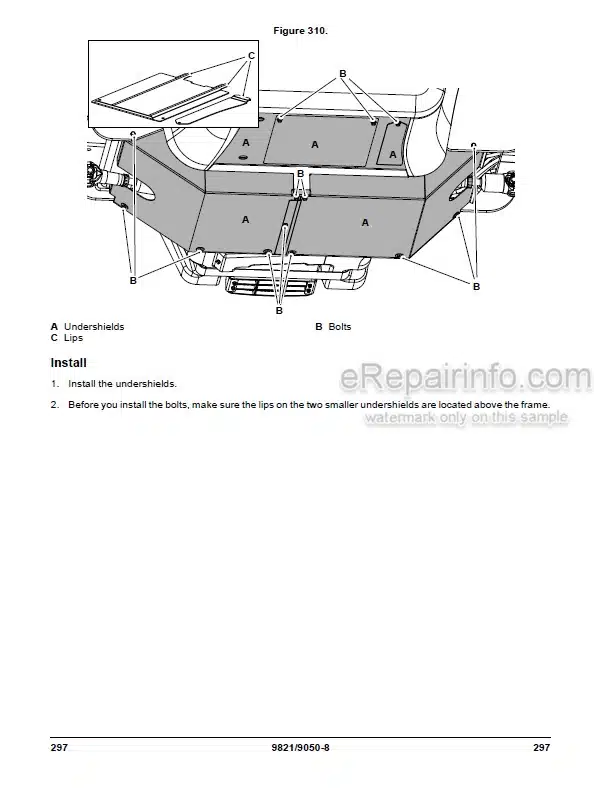 Photo 5 - JCB 526-56 531-70 533-105 535-95 535-V125 535-V140 536-60 536-70 536-70LP 540-140 540-170 540-200 540-V140 541-70 550-80 560-80 T4I Loadall Operators Manual Telescopic Handler 9821-9050