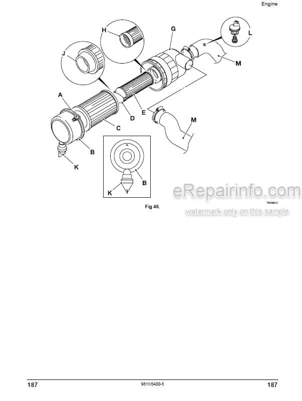 Photo 5 - JCB 527-58 Loadall Operators Manual Telescopic Handler 9811-5400