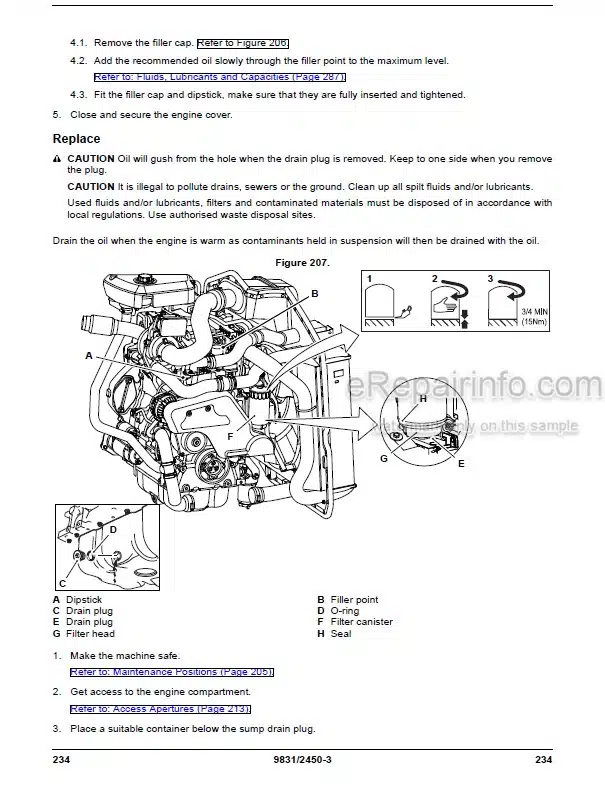 Photo 5 - JCB 527-58 T4F Loadall Operators Manual Telescopic Handler 9831-2450