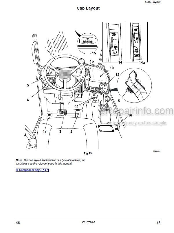 Photo 3 - JCB 527-58 Tier 4I Loadall Operators Manual Telescopic Handler 9821-7000