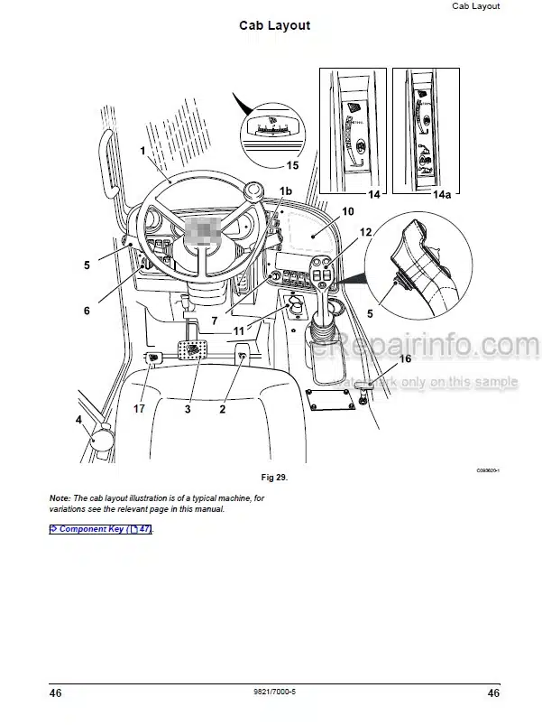 Photo 3 - JCB 527-58 Tier 4I Loadall Operators Manual Telescopic Handler 9821-7000