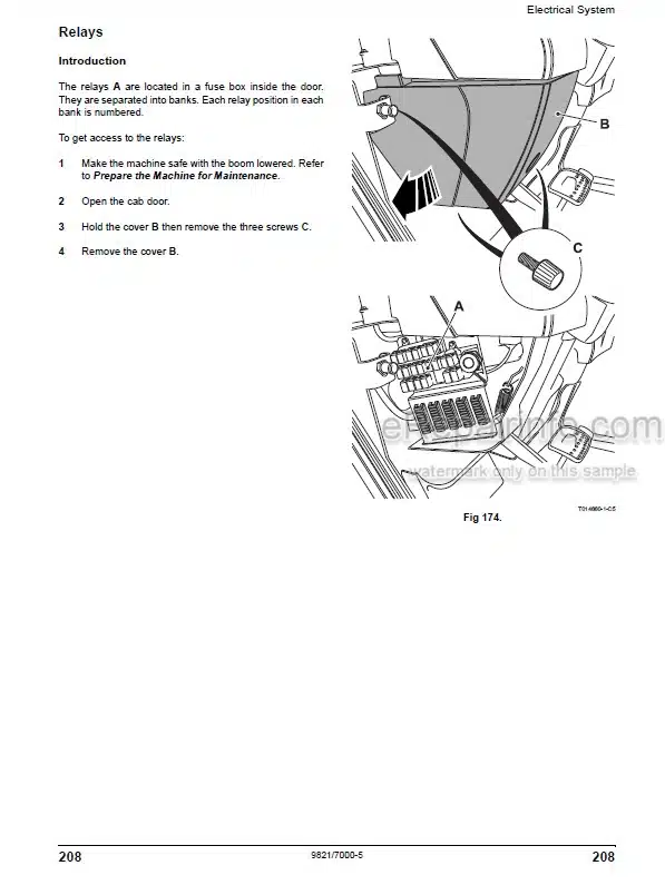 Photo 3 - JCB 527-58 Tier 4I Loadall Operators Manual Telescopic Handler 9821-7000