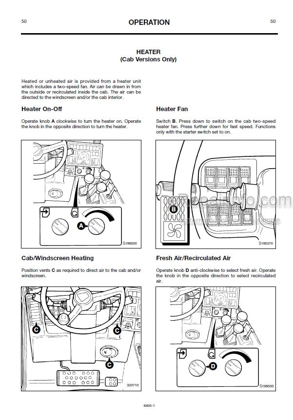 Photo 6 - JCB 520-40 524-50 527-55 Loadall Operators Manual Telescopic Handler 9811-6000