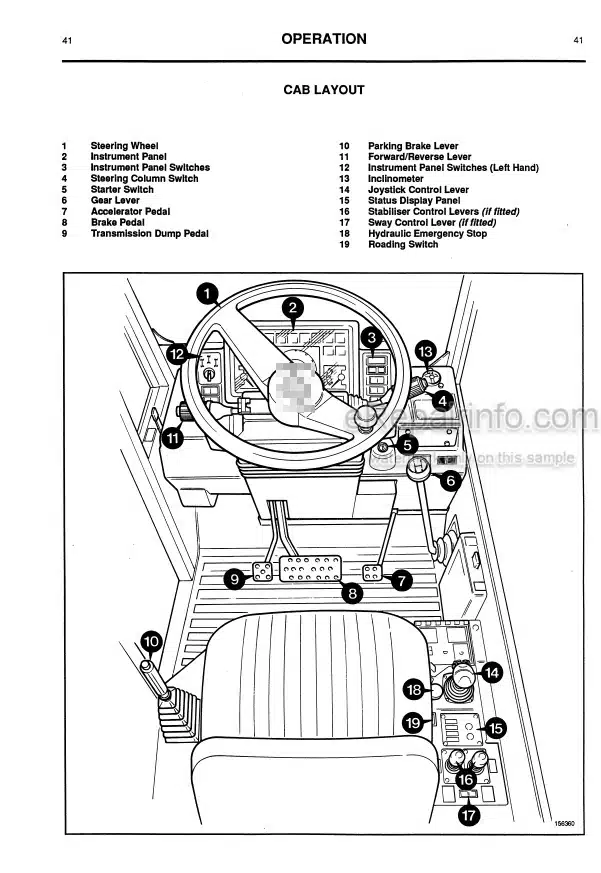 Photo 5 - JCB 530-110 530-120 Place Ace Loadall Operators Handbook Telescopic Handler 9801-7931