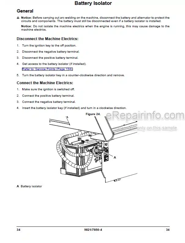 Photo 6 - JCB 530-110 530-70 Loadall Operators Manual Telescopic Handler 9821-7850