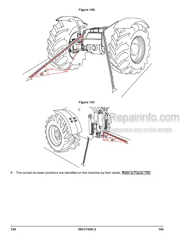 Photo 5 - JCB 531-70 535-95 536-70 536-70LP 541-70 550-80 560-80 536-60 Loadall Operators Manual Telescopic Handler 9831-7650