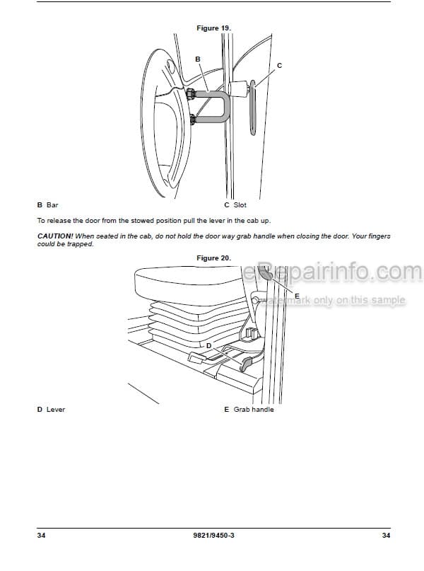 Photo 7 - JCB 55Z-1 57C-1 Operators Manual Compact Excavator