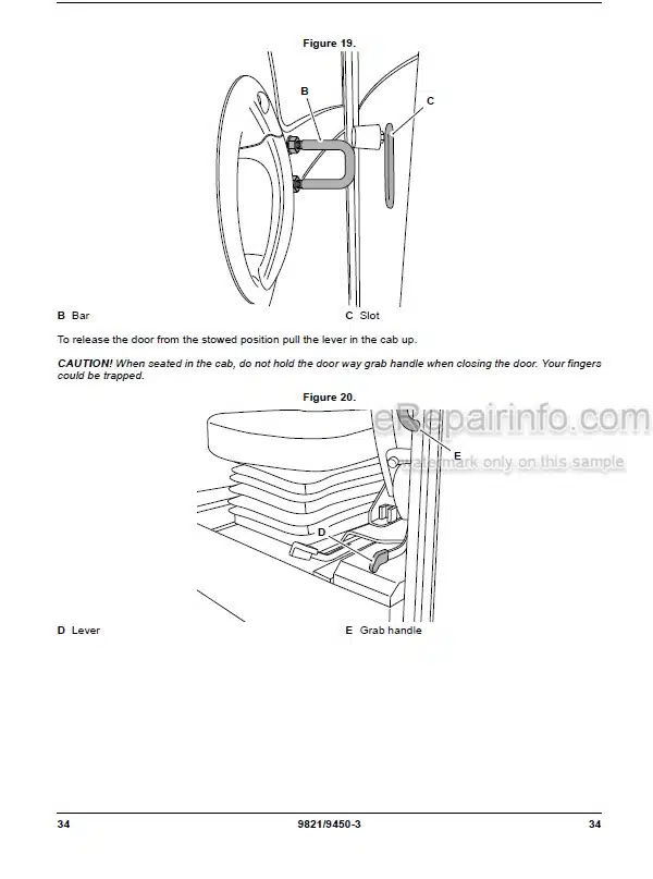 Photo 11 - JCB 65R-1 Operators Manual Compact Excavator 9821-9450