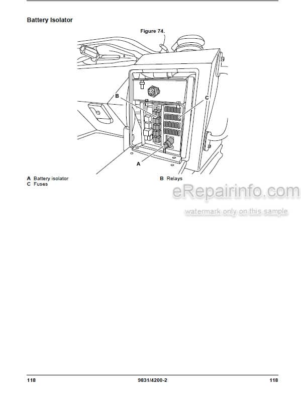 Photo 5 - JCB 6T-1 7T-1 9T-1 Front Swivel Tip Operators Manual Dumper 9831-4200