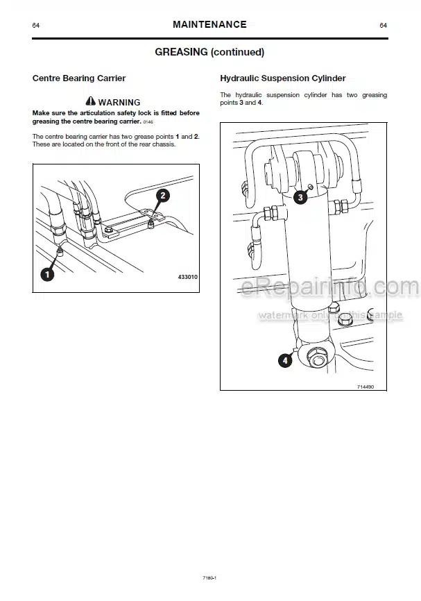 Photo 6 - JCB 722 Operator Handbook Articulated Dump Truck 9811-0970