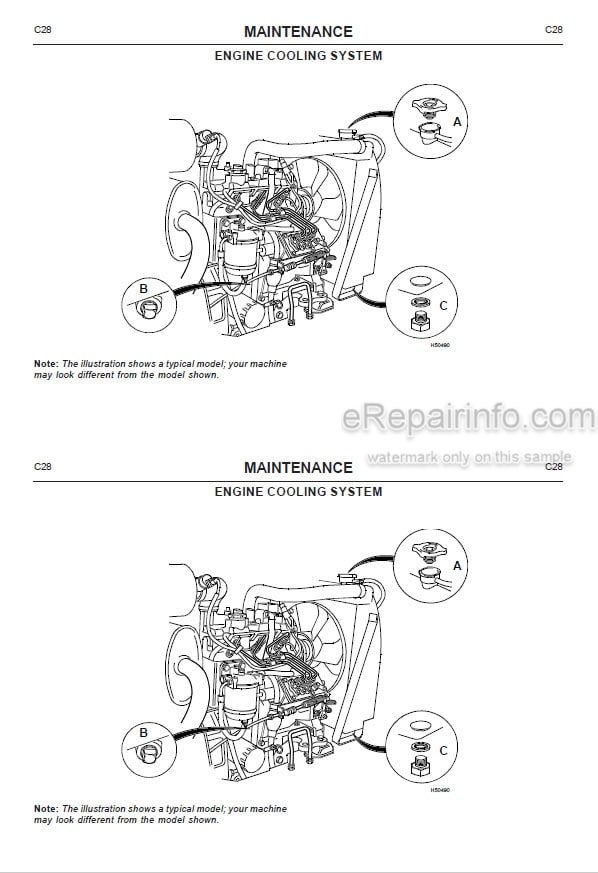 Photo 5 - JCB 802.7 803 Plus 803 Super 804 Super Operators Manual Compact Excavator