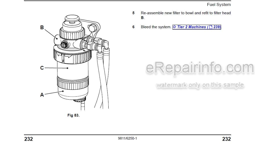 Photo 6 - JCB 8025ZTS 8026CTS 8030ZTS 8035ZTS Operators Manual Compact Excavator 9811-9950