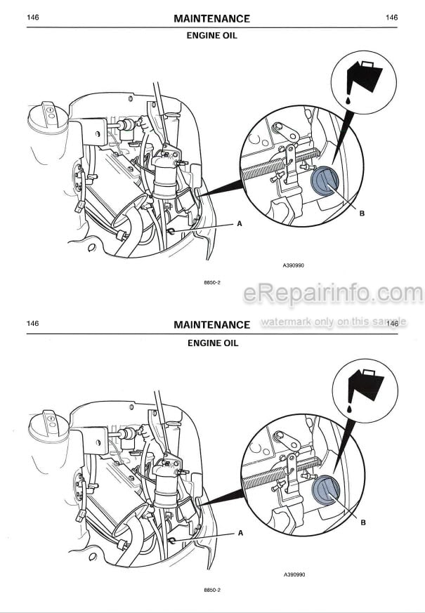 Photo 4 - JCB 8027Z 8032Z Operators Handbook Compact Excavator 9801-8850